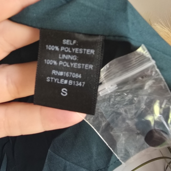 Tuckernuck, New Pomander Place Lyla Green Jacquard Floral Blouse Top SZ Small - Picture 14 of 15